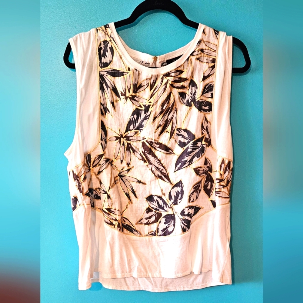 J. Crew Linen top XL